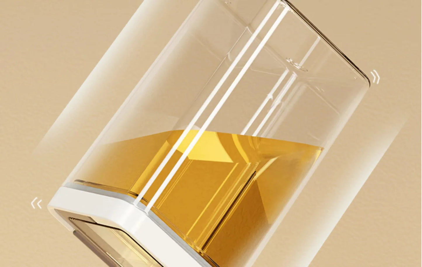 Récipient alimentaire en plastique scellé pour la cuisine café, fruits secs... 700ml