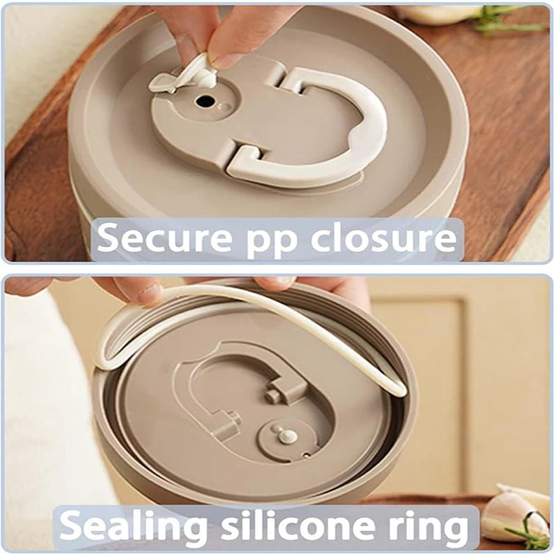 Ensemble de récipients à déjeuner isolés portables avec boîte à déjeuner thermique 3 récipients à déjeuner empilables s