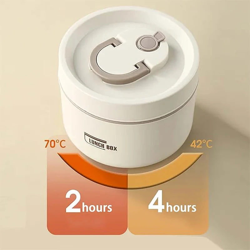 Ensemble de récipients à déjeuner isolés portables avec boîte à déjeuner thermique 3 récipients à déjeuner empilables s